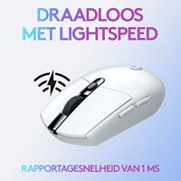 Logitech-G G305 Wit Draadloze Gaming Muis - thumbnail