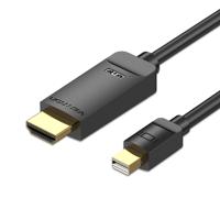 Adapter Mini DisplayPort naar HDMI Vention HAHBH Zwart 2 m - thumbnail
