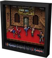 Pixel Frame - Double Dragon (23cm x 23cm) - thumbnail
