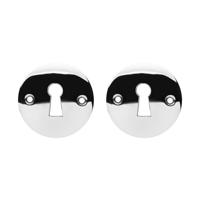 De Oude Deurklink Sleutelrozet - Rond nikkel - thumbnail