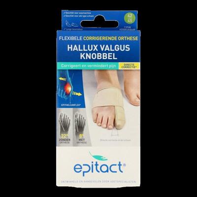 Hallux valgus corrigerende orthese maat 42/45 1 Stuks