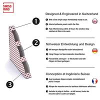 Swissinno Natural Control dekor Vliegenval Plakfolie Veelkleurig gesorteerd 4 stuk(s) - thumbnail