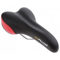 Velo zadel plush sport vl-3011 zwart rood - thumbnail