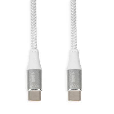 iBOX IKUTC USB-C kabel 60W 2m Wit