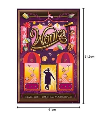 Poster Wonka Never Let Them Steal Your Dreams 61x91,5cm