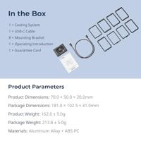 SmallRig 4815 Koelsysteem voor Sony / Canon / Fujifilm camera&apos;s - thumbnail