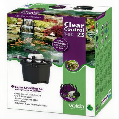 Drukfilterset compleet Clear Control 25 Velda - Velda Drukfilterset compleet Clear Control 25 Velda - Velda