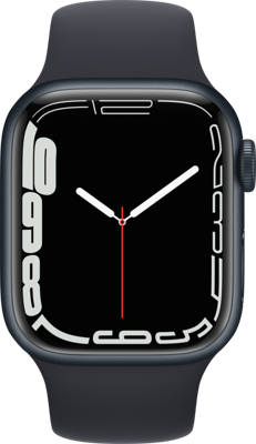 Refurbished Apple Watch Series 7 41mm Zwart Licht gebruikt Refurbished Apple Watch Series 7 41mm Zwart Licht gebruikt