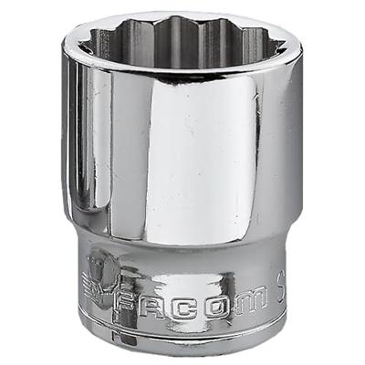 Facom doppen 3/8&apos; 12 kant 14 mm - metrisch - J.14