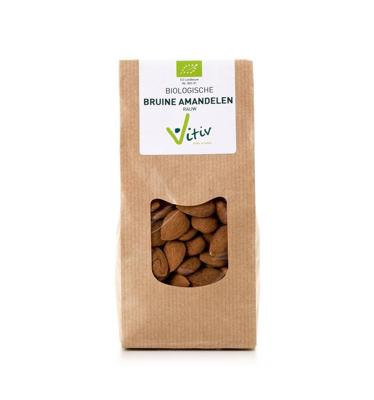 Vitiv Biologische Bruine Amandelen Vitiv Biologische Bruine Amandelen