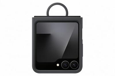 Samsung SAMSUNG Silicone Case Z Flip7 FE Black Flip Case Samsung Galaxy Z Flip 7 Zwart Samsung SAMSUNG Silicone Case Z Flip7 FE Black Flip Case Samsung Galaxy Z Flip 7 Zwart