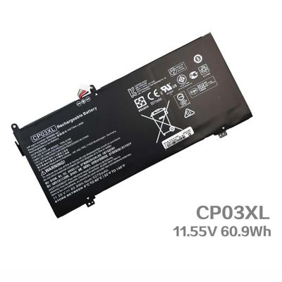 Notebook battery for HP Spectre x360 13-ae000 Series CP03XL 11.55V 60.9Wh Notebook battery for HP Spectre x360 13-ae000 Series CP03XL 11.55V 60.9Wh