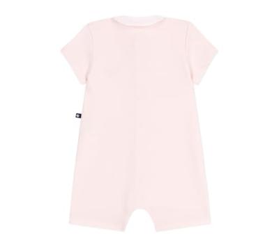 Babyrompertje met rond kraagje PETIT BATEAU rouge