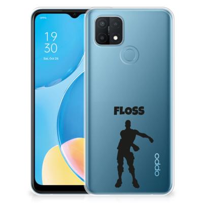 OPPO A15 Telefoonhoesje met Naam Floss OPPO A15 Telefoonhoesje met Naam Floss