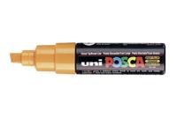 Uni-Posca Posca marker, afm pc-8k, lijndikte 8 mm, breed, straw yellow, 1 stuk - thumbnail