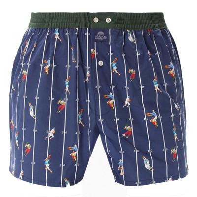 McAlson boxer Rugby blauw