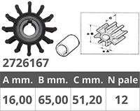 CEF500167 - SHERWOOD Impeller 15000K Cummins - thumbnail