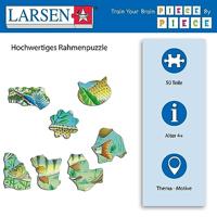 Selecta Larsen legpuzzel dieren - vijver, 50st. - thumbnail