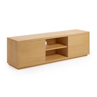 Kave Home TV-meubel 'Abilen' Eiken, 150cm, kleur Naturel Kave Home TV-meubel 'Abilen' Eiken, 150cm, kleur Naturel