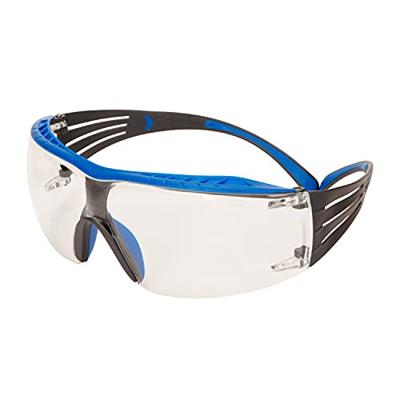 3M Veiligheidsbril | EN 166 | beugel blauw / grijs, ring helder | polycarbonaat | 1 stuk - 7100185269 7100185269