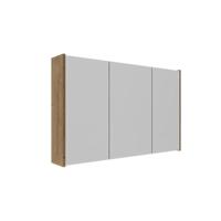 Saniclass Holz Frame Spiegelkast - 100x63x16cm - inclusief zijpanelen - Eiken natural SW1420836/SW1212817 - thumbnail