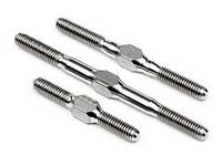 Titanium turnbuckle set (silver/cyber 10b) - thumbnail