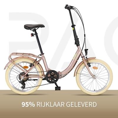 Pacto Eight 20 inch Vouwfiets 6v