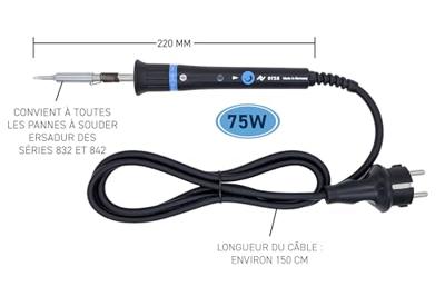 Ersa PTC70 Soldeerbout 230 V 75 W Beitelvorm +250 - +450 °C