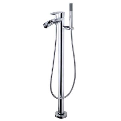 Eriu Vrijstaande Badmengkraan Waterval Compleet Chroom Aqua Splash Eriu Vrijstaande Badmengkraan Waterval Compleet Chroom Aqua Splash