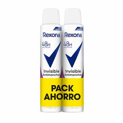 Deodorant Rexona 48h Invisible 200 ml (2 Stuks)