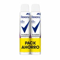 Deodorant Rexona 48h Invisible 200 ml (2 Stuks) - thumbnail