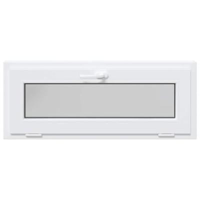 Kelderraam "RISOR" 110x40 cm Kantelbaar 3 Beglazing wit Kelderraam "RISOR" 110x40 cm Kantelbaar 3 Beglazing wit