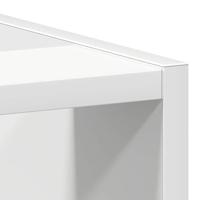 Onderkast 40x44,5x81,5 cm bewerkt hout wit - thumbnail