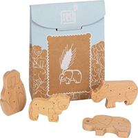 Small Foot - houten speeleten dieren crackers, 8dlg. - thumbnail