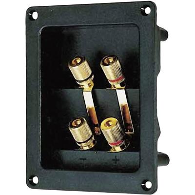 Visaton Dubbele aansluitterminal BT 95/75 1 stuk(s) Visaton Dubbele aansluitterminal BT 95/75 1 stuk(s)