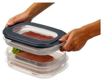 Sunware vleeswarendoos e-claire zwart