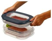 Sunware vleeswarendoos e-claire zwart - thumbnail