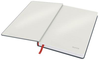 Leitz Cosy notitieboek met harde kaft, voor ft A5, gelijnd, grijs