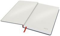 Leitz Cosy notitieboek met harde kaft, voor ft A5, gelijnd, grijs - thumbnail