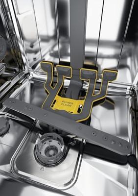 Whirlpool W7F HS51 X MaxiSpace Vrijstaande vaatwasser Grijs