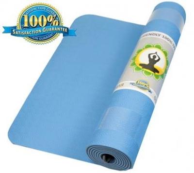 Yogi & Yogini Yogamat TPE Blauw 5 mm - 183 x 63 cm