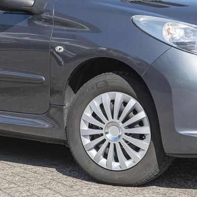 ProPlus wieldoppen 4 st meridian 16'' zilverkleurig