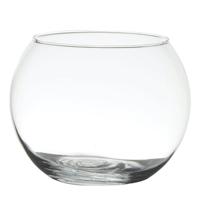 Hakbijl Glass Glazen bubble bol vaas ø16xh13cm - thumbnail