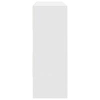 VidaXL Schoenenrekken 2 st stapelbaar 89,5x30x40 cm wit - thumbnail