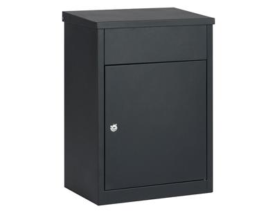 Pakketbrievenbus Edmonton - mat zwart