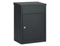 Pakketbrievenbus Edmonton - mat zwart - thumbnail