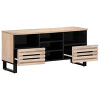 Tv-meubel 100x34x46 cm massief mangohout - thumbnail