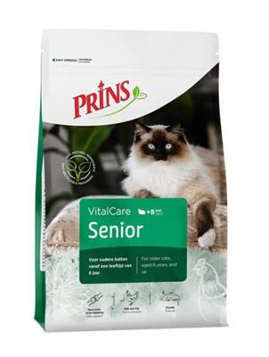 Prins Vitalcare Senior 12+ kattenvoer 4kg