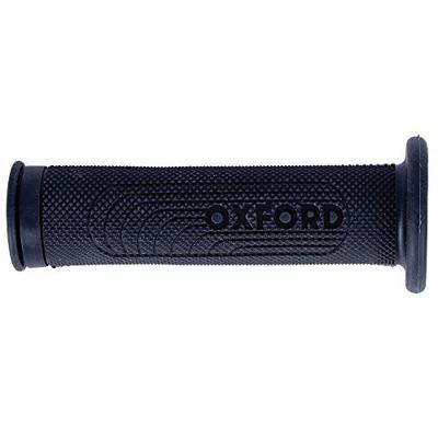 OXFORD rubber handvat "grips medium". rubber grip 22mm sport medium black