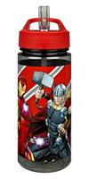Scooli Drinkfles Marvel Avengers 500 ml Rood/Zwart - thumbnail